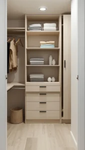 Choose simple shelf design