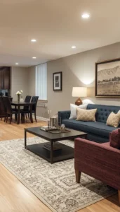 Cozy Basement Living Room Ideas