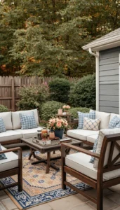 Cozy Outdoor Seating Patio Decor