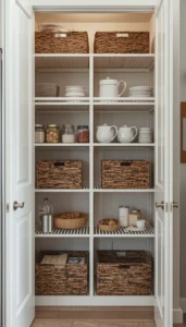 Create Vertical Pantry Shelving to Use Wall Height