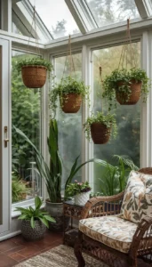 Decor Idea Add Hanging Plant Baskets