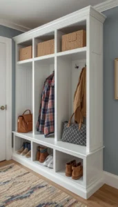 Decor Idea Add Individual Storage Cubbies