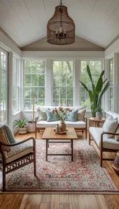 Decor Idea Add an Area Rug for Comfort