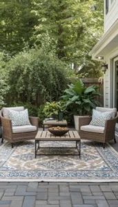 Decor Idea Add an Outdoor Area Rug