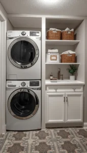 Decor Idea Choose Stackable Washer and Dryer