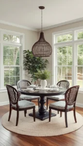 Decor Idea Choose a Round Dining Table