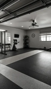 Decor Idea Create a Defined Workout Zone