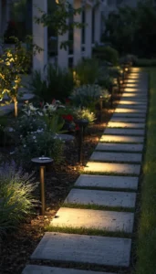 Decor Idea Install Solar Garden Lights