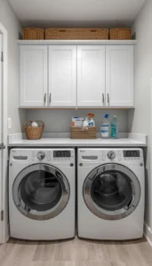 Decor Idea Install Wall Cabinets for Supplies