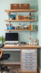 Decor Idea Install Wall Shelves