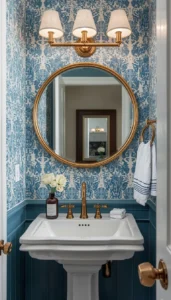 Decor Idea Install a Statement Mirror