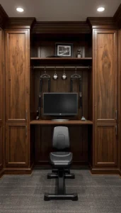 Decor Idea Keep Equipment Organized in Cabinets