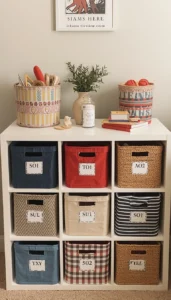 Decor Idea Label Storage Areas