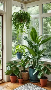 Decor Idea Mix Different Plant Sizes