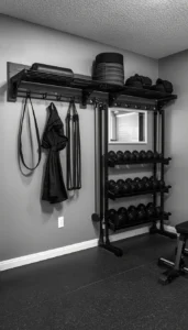 Decor Idea Organize Equipment with Wall Storage