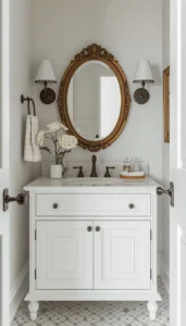 Decor Idea Pair with a Classic Mirror