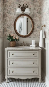 Decor Idea Repurpose a Vintage Cabinet