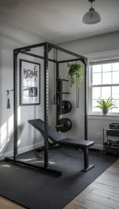 Decor Idea Use Foldable Fitness Equipment