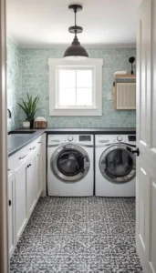 Decor Idea Use Patterned Floor Tiles