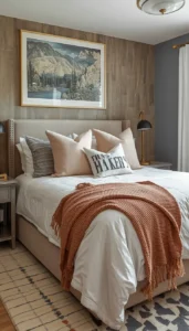 Decor Idea Use Soft Bedding and Layered Textiles
