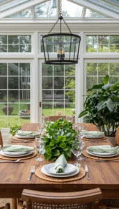 Decor Idea Use Tabletop Greenery