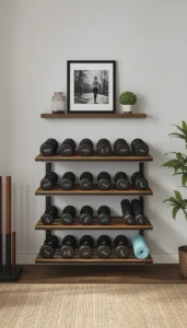 Decor Idea Use Wall Mounted Storage Racks