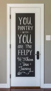 Decorate with creative lettering