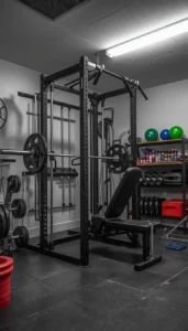 Equipment Layout for a Garage Gym