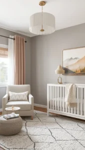 Functional Nursery Furniture Layout
