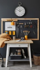 Include functional decor items