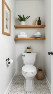 Incorporate Floating Shelves for Decor and Storage