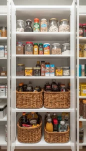 Incorporate Lazy Susans for Corner Storage