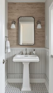 Install a Stylish Mirror as a Focal Point