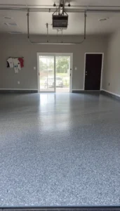 Install epoxy coated floors