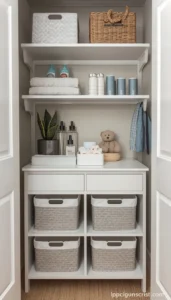 Keep Extra Supplies on Upper Shelves