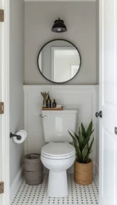 Keep decor simple and balanced