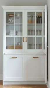 Keep shelves tidy and minimal