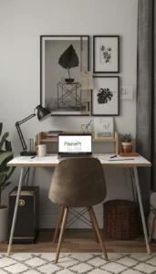 Keep the desk surface clutter free