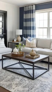 Keep the table balanced with simple decor