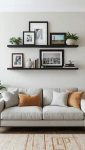 Keep the wall layout balanced