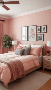 Keep wall decor simple