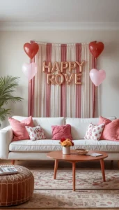 Living Room Decoration for a Cozy Celebration