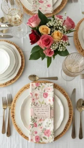 Match Plates and Napkins