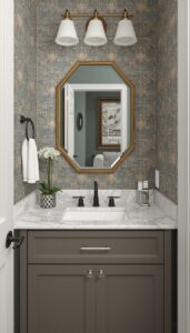 Match mirror finishes with hardware