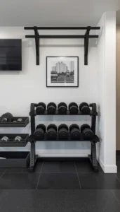 Minimalist Home Gym Decor Style