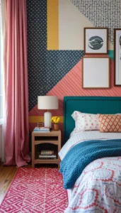 Mix patterns and textures