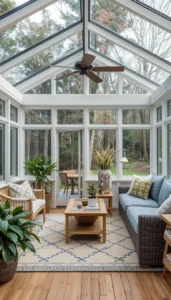Modern Sunroom Decorating Style