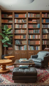 Multi Purpose Home Library Room