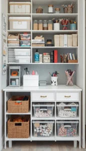 Organized Craft Room Storage Ideas
