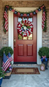 Patriotic Porch Decoration Ideas